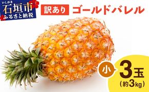 ≪5月上旬順次発送≫ 訳あり ゴールドバレル 小 3玉（約3kg） TP-18