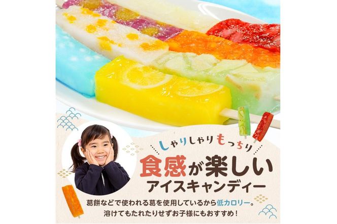 老舗和菓子屋がお届けする、溶けないアイス！　くずバー14本セット【0046-001】