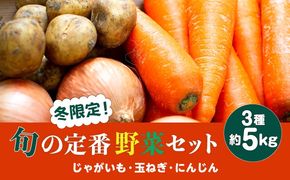 【2026年12月下旬〜発送】旬 の定番 野菜 セット / じゃがいも 玉ねぎ 人参 旬野菜 詰め合わせ / 南島原市 / 長崎県農産品流通合同会社 [SCB059]