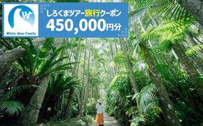【沖縄市】しろくまツアーで利用可能なWEB旅行クーポン (45万円分) 沖縄旅行 観光 ツアー トラベルクーポン 電子クーポン 450000円 沖縄市 / 株式会社ホワイト・ベアーファミリー[BCAV009]