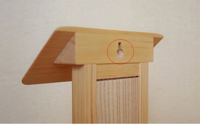 御神札立て 指物益田 御神札 お札 お札立て 御神札 置き型 壁掛け 神具 仏具 木製 民芸品 工芸品 伝統工芸品 家具 インテリア 東京 東京都 墨田区