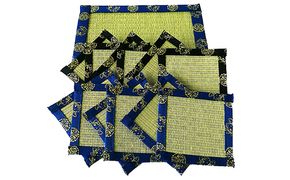 かいづっち畳コ−スタ−花台ブル−セット 民芸品 工芸品 雑貨 日用品 