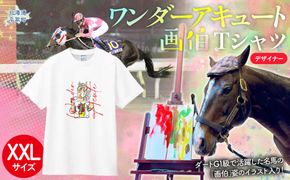 【ワンダーアキュート画伯】デザイナーＴシャツ 選べる５サイズ【XXL】 BRTV212-5