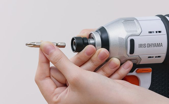 インパクトドライバー 充電式 アイリスオーヤマ DIY 工具 電動工具 小型 電動ドライバー ビットセット ドリル ドライバー コードレスドライバー スクリュードライバー 充電式インパクトドライバー JIDBL130 アイリス 家電 宮城 宮城県 大河原町