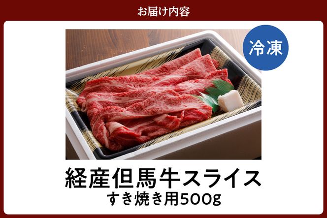 【但馬牛 経産牛 スライス すき焼き 500g】冷凍 配送日指定不可 黒毛和牛 ルーツ 但馬牛 神戸牛 仙台牛 飛騨牛 ルーツ牛 牛肉 ステーキ しゃぶしゃぶ すき焼き 焼肉 産地直送 大人気 ふるさと納税 返礼品 おすすめ ランキング 但馬 神戸 兵庫県 香美町 村岡 牛将 村岡ファームガーデン 18000円 TJM 02-01