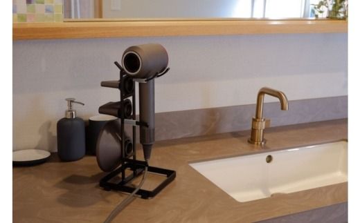 マルチドライヤースタンド ブラック(BK) MDS-BK