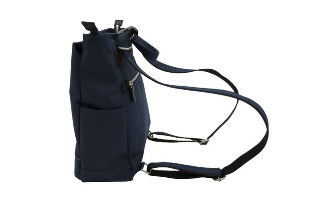 エコステップリュックショルダーバッグ(No.4009-60)ネイビー / 2way リュック ショルダーバッグ 肩掛け メンズ レディース バッグ かばん カバン 鞄 日本製 木和田