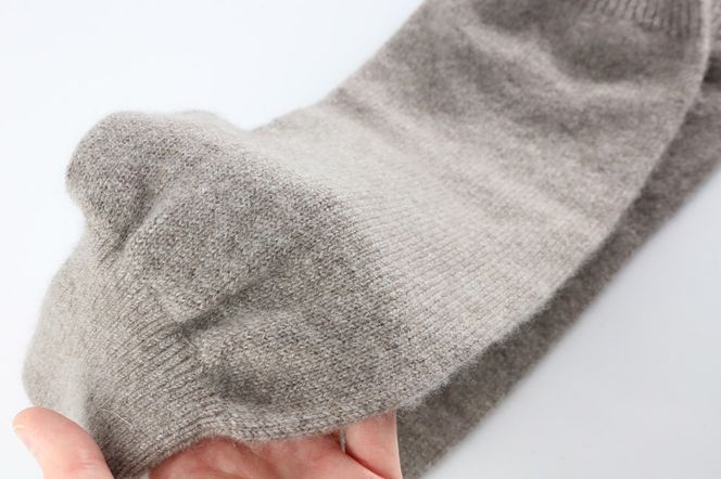 プレミアム カシミヤ レッグウォーマー（ベージュ） 443プランニング 秋田県 男鹿市|23_pln-120101b