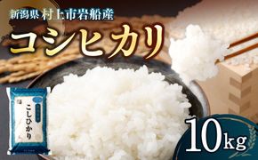 【令和7年産米】新潟県村上市岩船産 コシヒカリ10kg 1029010