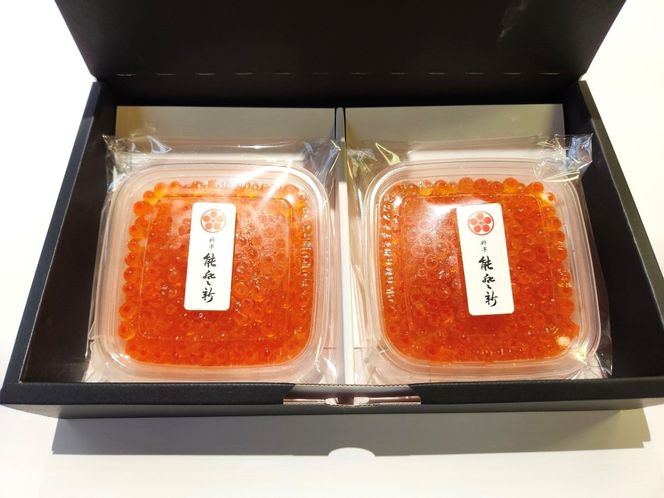 【数量限定】料亭 能登新のはらこ（いくら）醤油漬け100g×2個セット　1069008