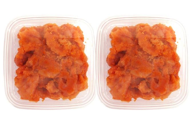 無着色 辛子明太子 切れ子 訳あり 380g 2個 計 760g [木村食品 福岡県 宇美町 um40beg040061] 明太子 めんたいこ 切子 小分け 便利 冷凍 ストック 家庭用 ご飯のお供 パスタ おつまみ おにぎり