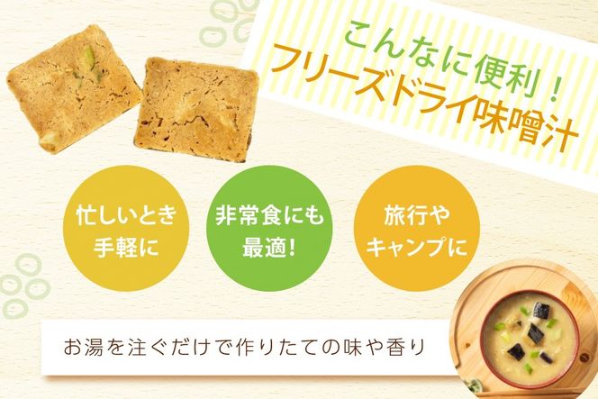 味噌汁 フリーズドライ 南関あげ 揚げなす 各15食 計30食 [タムラ 福岡県 宇美町 um40azp050002] インスタント みそ汁 味噌 みそ お味噌汁 揚げ茄子