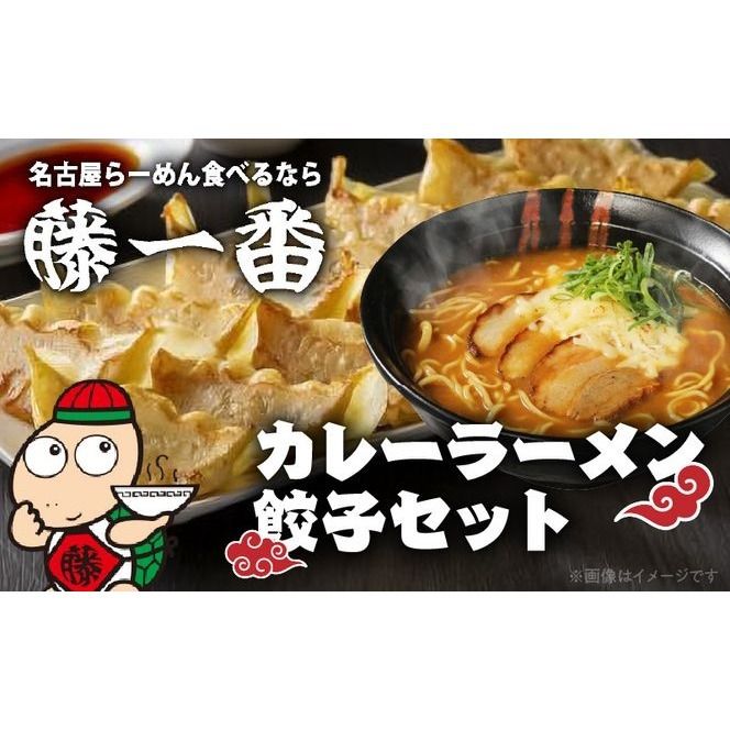 お家で簡単 藤一番 カレーらーめん・餃子セット[037D02]