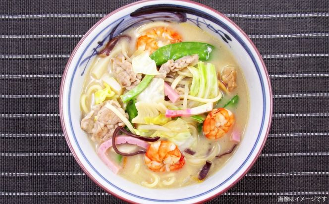 【冬季限定】ちゃんぽん 皿うどん 詰め合わせ 48食（8食×6セット）/ 南島原市 / 島原手延素麺協同組合[SEV004]