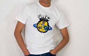 伊賀市 マンホールTシャツ 白【Mサイズ】 【jnud0001-2】