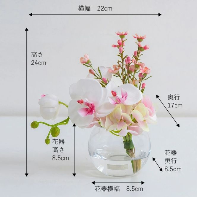 アートフラワー エミリオ・ロバ ファレノプシスリップピンクS TTNTA50120