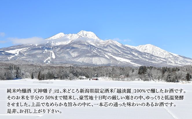 天神囃子純米吟醸酒 1800ml　日本酒 酒 お酒 お取り寄せ 贈り物 ギフト 新潟県 十日町市