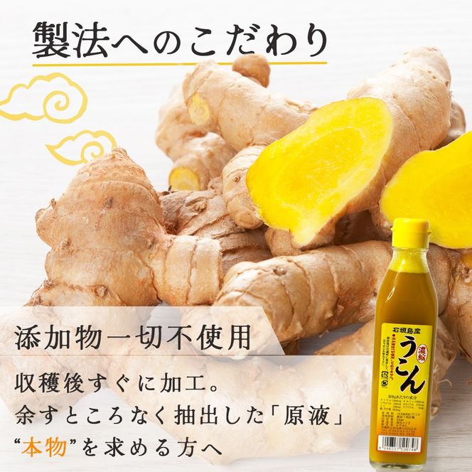 石垣島産100% 濃縮うこん 300ml×2本 CK-12