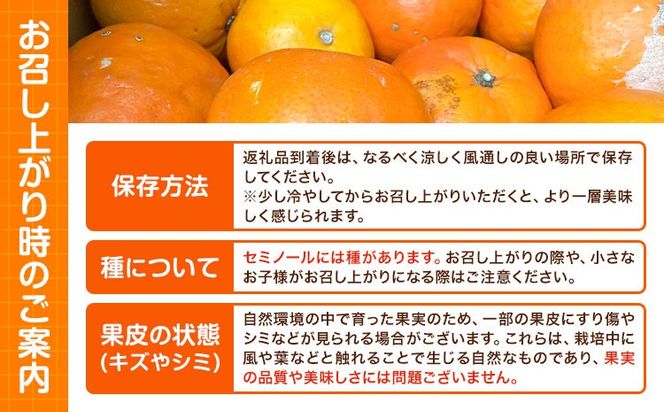 オレンジ 訳あり ご家庭用 セミノールオレンジ 約5kg 株式会社魚鶴商店《2027年5月上旬-5月中旬頃出荷予定》 和歌山県 日高町 柑橘 フルーツ---wsh_uot248_5j5c_26_12000_5kg---
