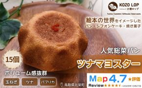 1163.【鳥取県産 人気総菜パン】ツナマヨスター 15個 313726_BD044