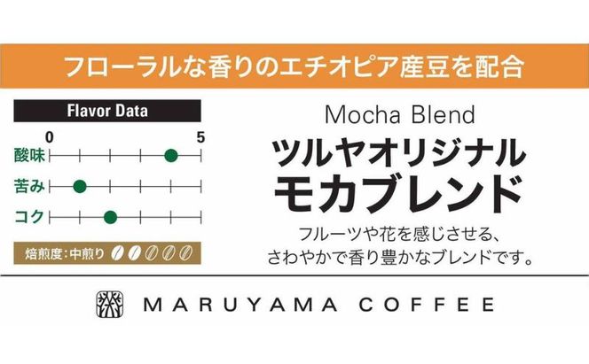 丸山珈琲 コーヒー ドリップパック モカブレンド10袋 オリジナルブレンドコーヒー ツルヤ ドリップパック5杯×10袋 小諸市 お取り寄せ