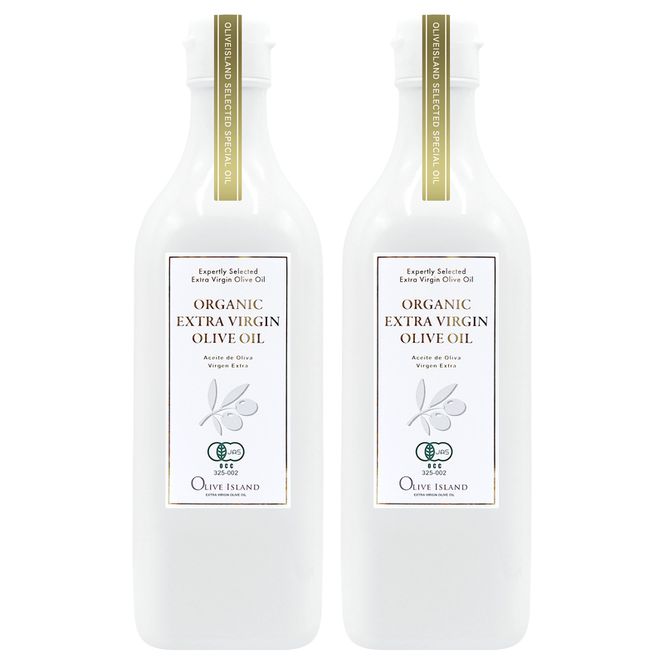 オーガニック エキストラヴァージンオリーブオイル 500ml 2本セット オリーブオイル エクストラバージン 調味料 オイル 油 セット