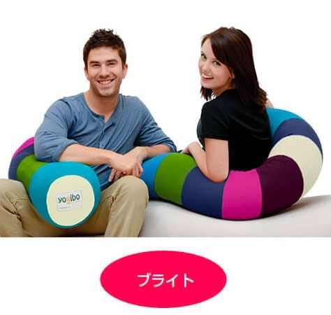 Yogibo Caterpillar Roll Long Premium （ヨギボー キャタピラー ロール ロング プレミアム）＜ブライト＞-[G761-2]