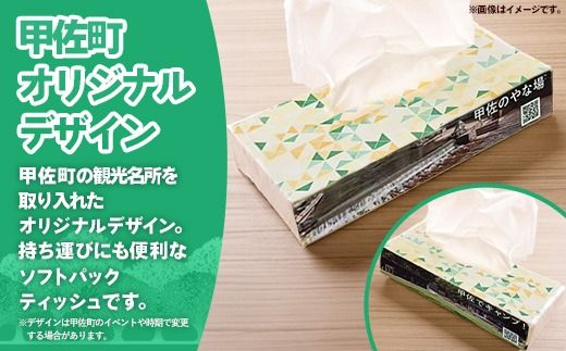 ティッシュペーパーソフトパック　４００枚（２００組）６０パック - ソフトパック ティッシュ ペーパー 生活用品 雑貨 日用品 必需品 紙 常備品 まとめ買い 備蓄 防災 ストック 熊本県 甲佐町【ZA】【価格改定】