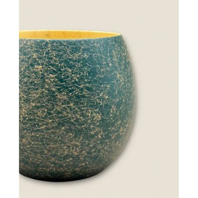 木製 エッグカップ 乱糸マット仕上げ 草色［NF120］ 303446_CU90053VC02