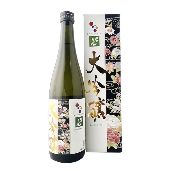 常きげん 友禅大吟醸 720ml 箱入 国産 日本酒 大吟醸 フルーティー ご当地 地酒 酒 アルコール 鹿野酒造 贈り物 ギフト F6P-2965