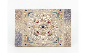 【文庫屋大関】パーソナルホルダー　夢幻のタピ【皮革工芸品】 民芸品 雑貨 日用品 文房具 革小物 革製品 ファイル ケース 