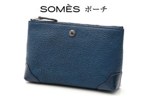 SOMES ベルト 本革 ギャロップ GL-11（ネイビー） [ソメスサドル