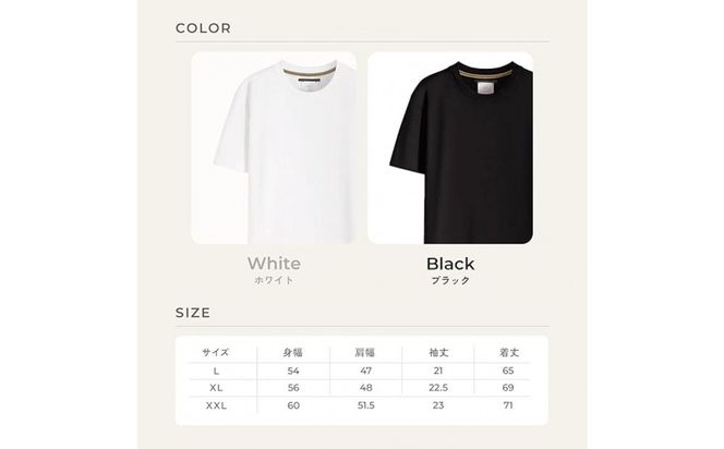 【XXLサイズ】サスティナブルTシャツ（スリーブロゴ）ホワイト 016641_BR002VC03