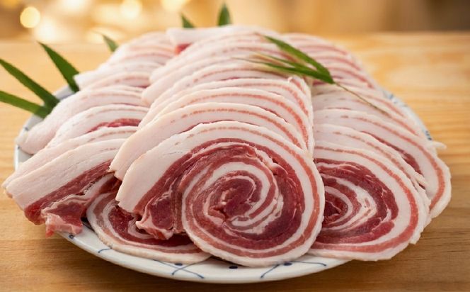 淡路産 猪肉スライス 1kg　　[ジビエ 猪 ぼたん鍋 小分け]