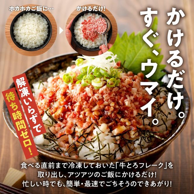 【11回定期便】受賞歴多数！人気の牛とろ丼セット 180g 牛とろのお肉でつくった醤入り牛とろ丼のたれ付き_S006-0222