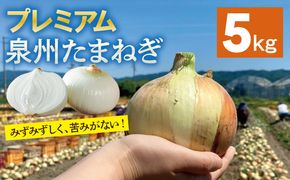 ity0023 【プレミアム】泉州たまねぎ 5kg【玉ねぎ タマネギ 玉葱 甘い 野菜 国産 オニオン サラダ カレー バーベキュー 先行予約】