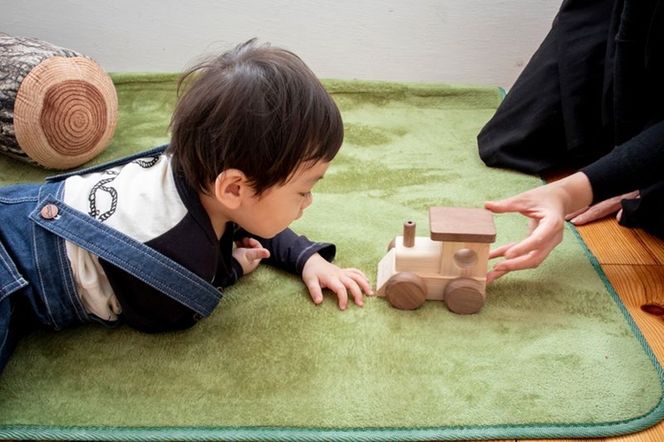 IKONIH オルゴールトレイン | おもちゃ 子供 こども オモチャ 玩具 プレゼント お祝い 木 出産祝い 安全 オーガニックトイ ファーストトイ 電車 でんしゃ トレイン アイコニー