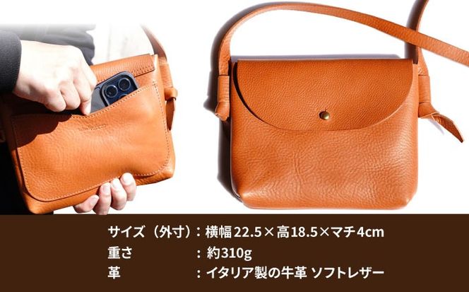 ギボシサコッシュ 糸島市 / LADIES＆GENTLEMEN 本革 革製品[ADK069]