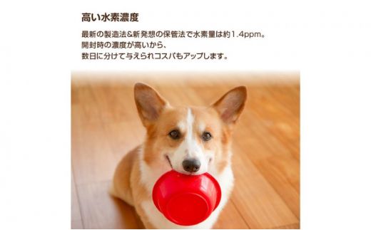 水 水素水 ペットの水素水 550mL×30本 1箱 ミネラルゼロ 犬用 猫用 散歩 持ち運び 飲み切りサイズ ペット用品 下部尿路ケア 保存水 アルミ容器 備蓄用 災害時 飲料類 ミネラルウォーター 