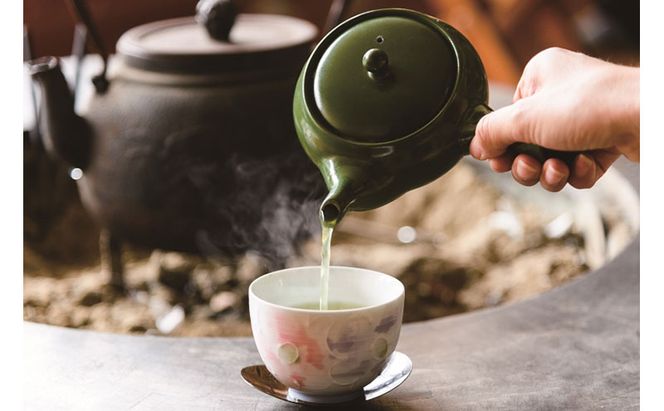 【農林水産大臣賞受賞】茶農家が作る宇治田原産玉露〈お茶 茶 緑茶 玉露 茶葉 茶筒 お茶缶 農林水産大臣賞 工芸品〉 加工食品 