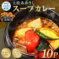 土佐赤牛 牛骨スープカレー 10セット カレー レトルトカレー レトルト あかうし 惣菜 食品 ご当地カレー 時短 即席 備蓄 便利 簡単調理 簡易包装