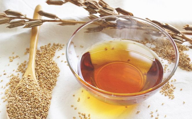 四日市認定地場特産品【泗水十貨店（しすいじっかてん）】伊勢水純正胡麻油（３本セット）手提げ袋付き