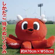 しかたこ特大ぬいぐるみ【鹿島アントラーズ グッズ サッカー エフシー ぬいぐるみ アイテム  茨城県 鹿嶋市】（KH-59）