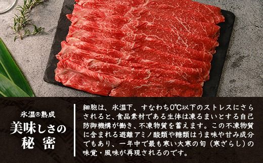 【氷温®熟成】石垣島産 黒毛和牛 ウデスライス 500g×2【合計1kg】お肉 肉 牛肉 冷凍 すきやき すき焼き 牛丼 和牛 しゃぶしゃぶ 赤身 八重山食肉センター うで ウデ YC-1