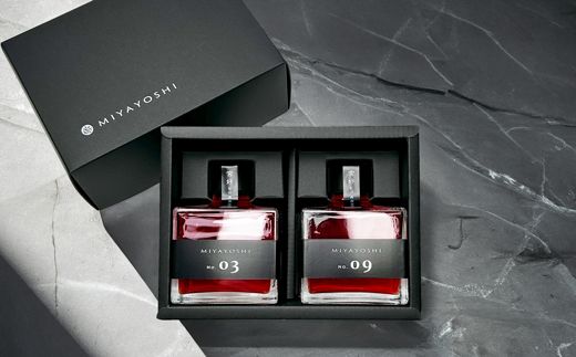 MIYAYOSHI BLACK LABEL No.03 No.09 small bottle 2P SET（A969-3）
