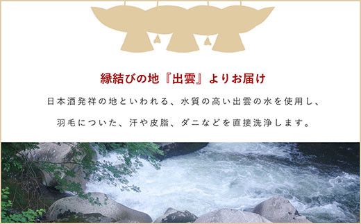 羽毛布団 打ち直し ダブル掛け1枚→シングル掛け1枚 【ハイグレードコース】 冬用 綿100% リフォーム 322032_BD007