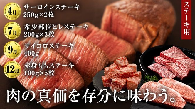 ＼ 選べるスタート月 ／ 【定期便】【全12回】『常陸牛』人気12か月堪能セット 牛肉 肉 お肉 国産 国産牛 ヒレ ステーキ ハンバーグ サーロイン 赤身 切り落とし 霜降り カルビ すき焼き しゃぶしゃぶ 和牛 黒毛和牛 (茨城県共通返礼品) [BX20-111-NT]