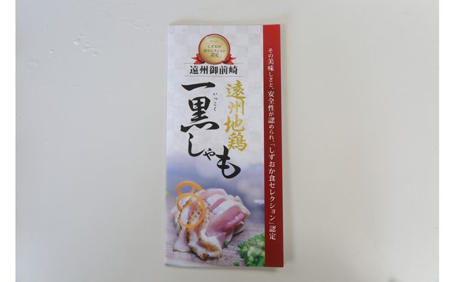 遠州地鶏一黒シャモ使用！こだわりの焼き鳥串10本×3袋セット総量　約900g　地鶏 軍鶏 しゃも 冷凍 送料無料 もも むね 生肉 美味しい ヘルシー お取り寄せ 贅沢 記念日 お中元 お歳暮 自宅用 家庭用 国産 222232_BB007