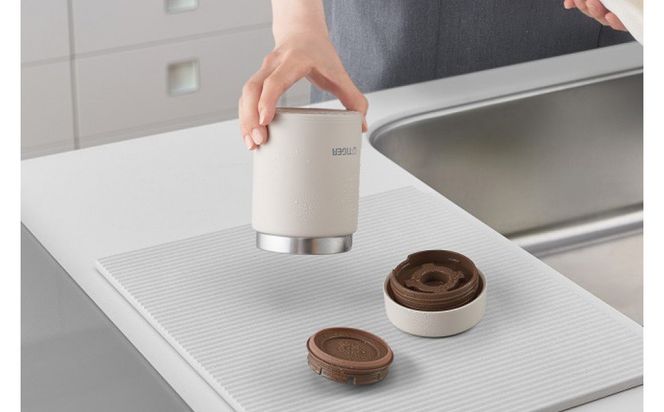 2025年度新製品  タイガー魔法瓶　真空断熱フードジャー らくらくキャップ 広口 MKL-W075 クラウドブルー AL 750mL 大阪府門真市 272230_AZ099VC03