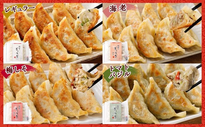 ＜樹樹の餃子4種のセット計70個＞翌月末迄に順次出荷【c648_kk_x3】